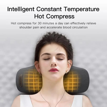 Almohada de Masaje para Cuello con Calor y Vibración