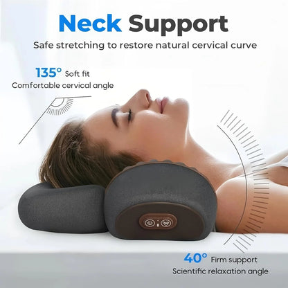Almohada masajeadora de cuello 3 en 1