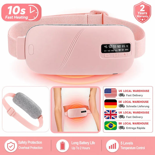 Local Stock Women's Menstrual Heating Pads, Compress Period Relief Belt